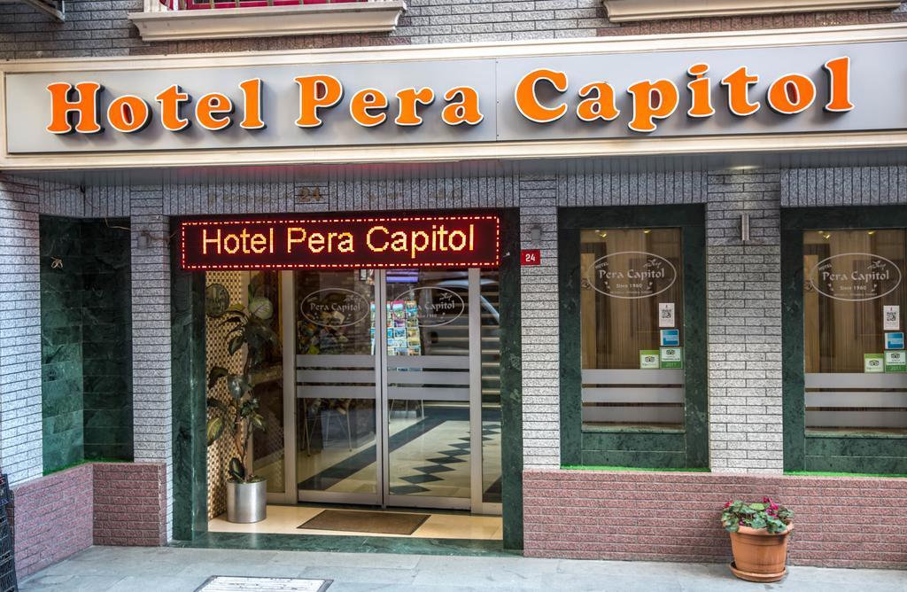 Hotel Pera Capitol 이스탄불 외부 사진